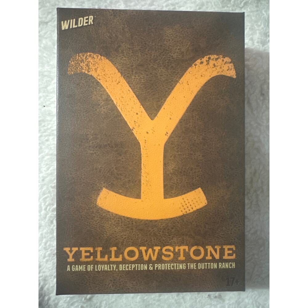 Wilder Yellowstone Party Game – Social Game of Accusations, Betrayal and Fun-NWT